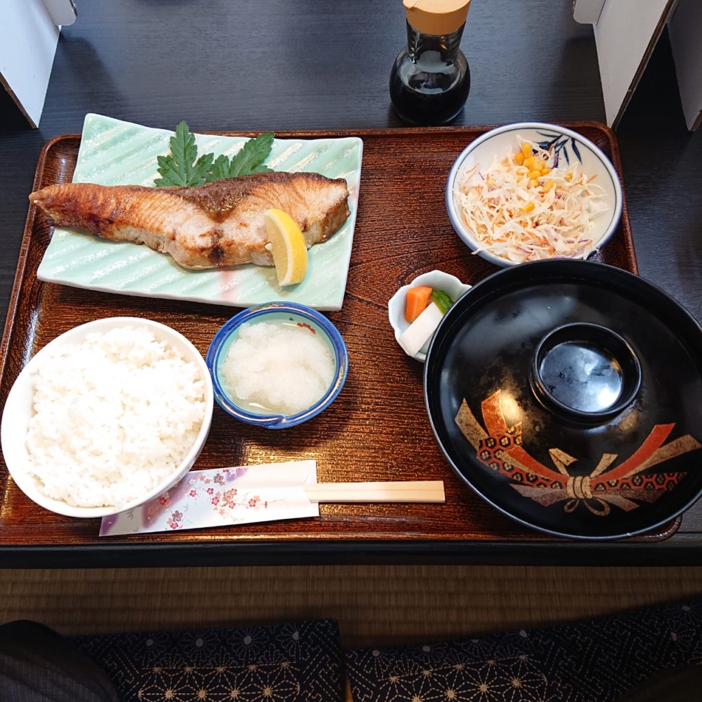 和食きむらの焼き魚ランチ