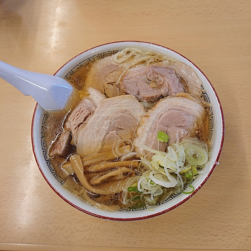 森田屋東店のチャーシュー麺